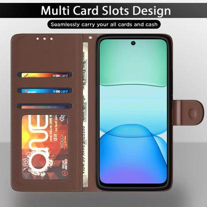 Tan flip cover for Redmi 13/Poco M6 Plus 5G – Pikkme – photo 5