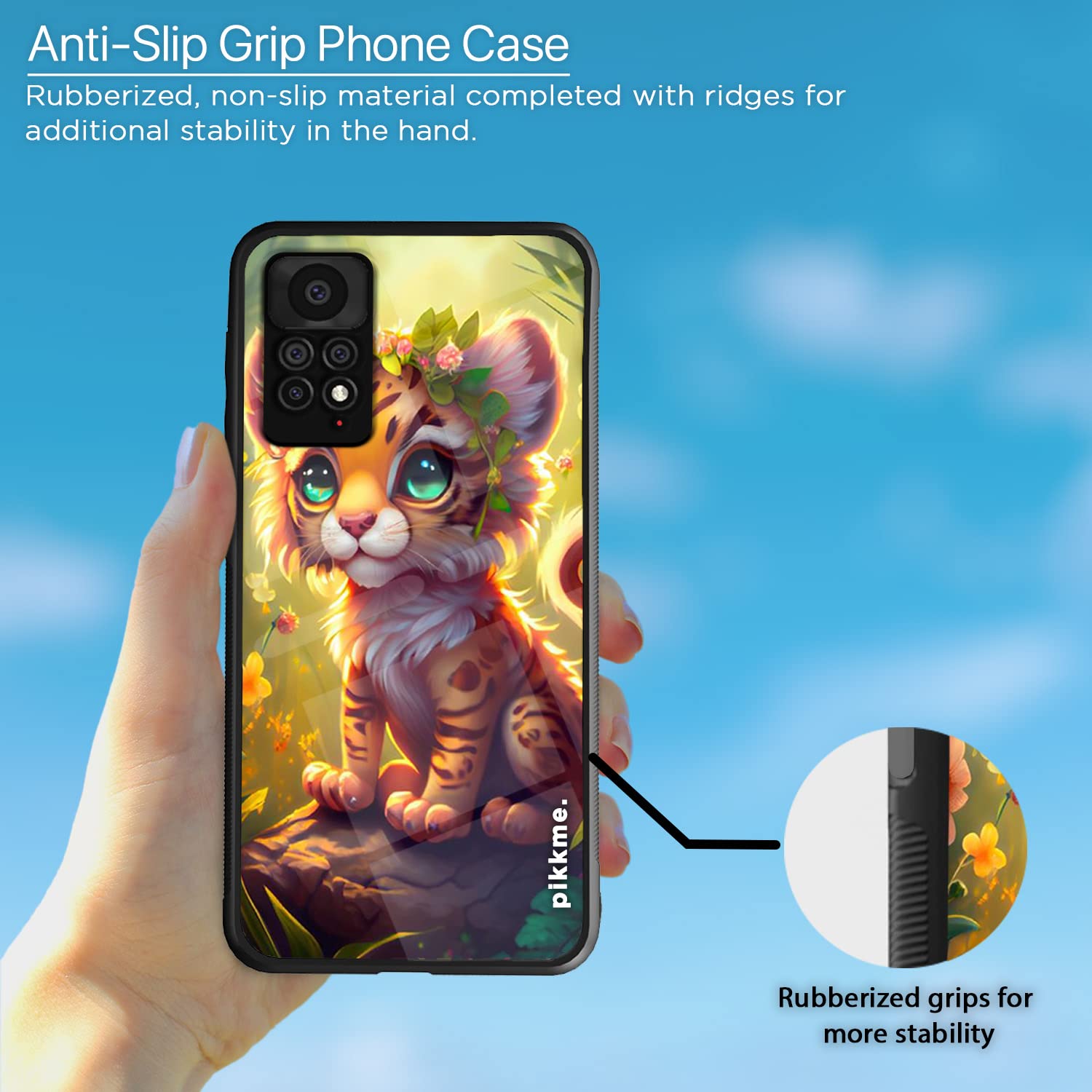 Pikkme Hybrid mobile back cover for Redmi Note 11/Note 11s – photo 5