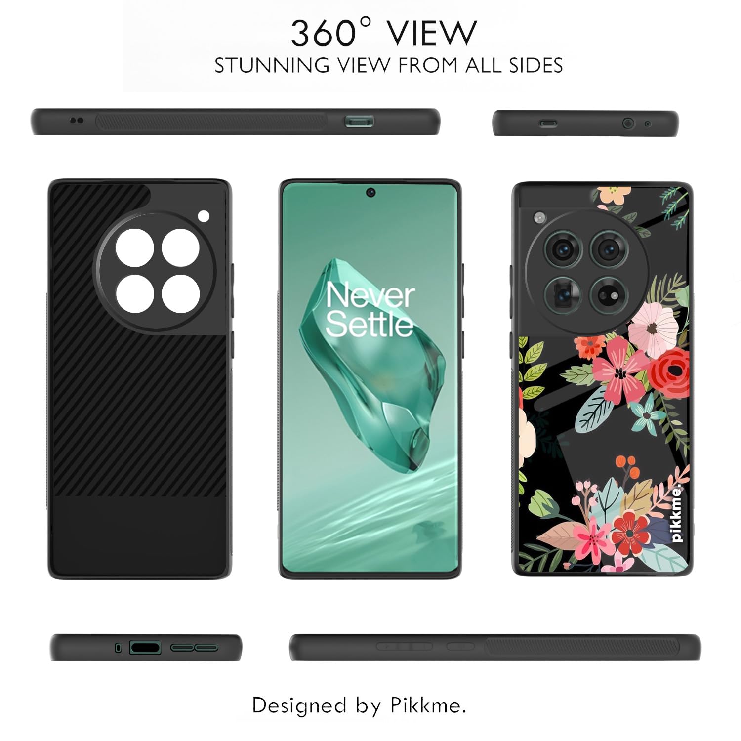 Flower Back cover for OnePlus 12 5G – Pikkme – photo 2