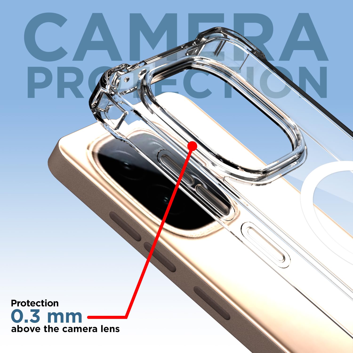 Pikkme iQOO Neo 10/Vivo Y300 GT 5G transparent mag-safe mobile cover – photo 5