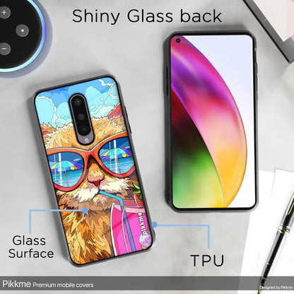 Pikkme Cat mobile cover for OnePlus 8 – photo 3