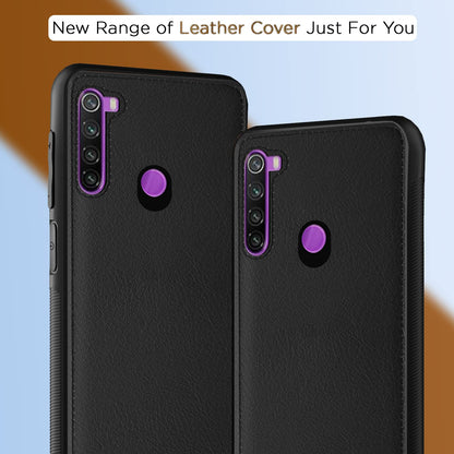 Black Leather mobile cover for Redmi Note 8 – Pikkme – photo 7