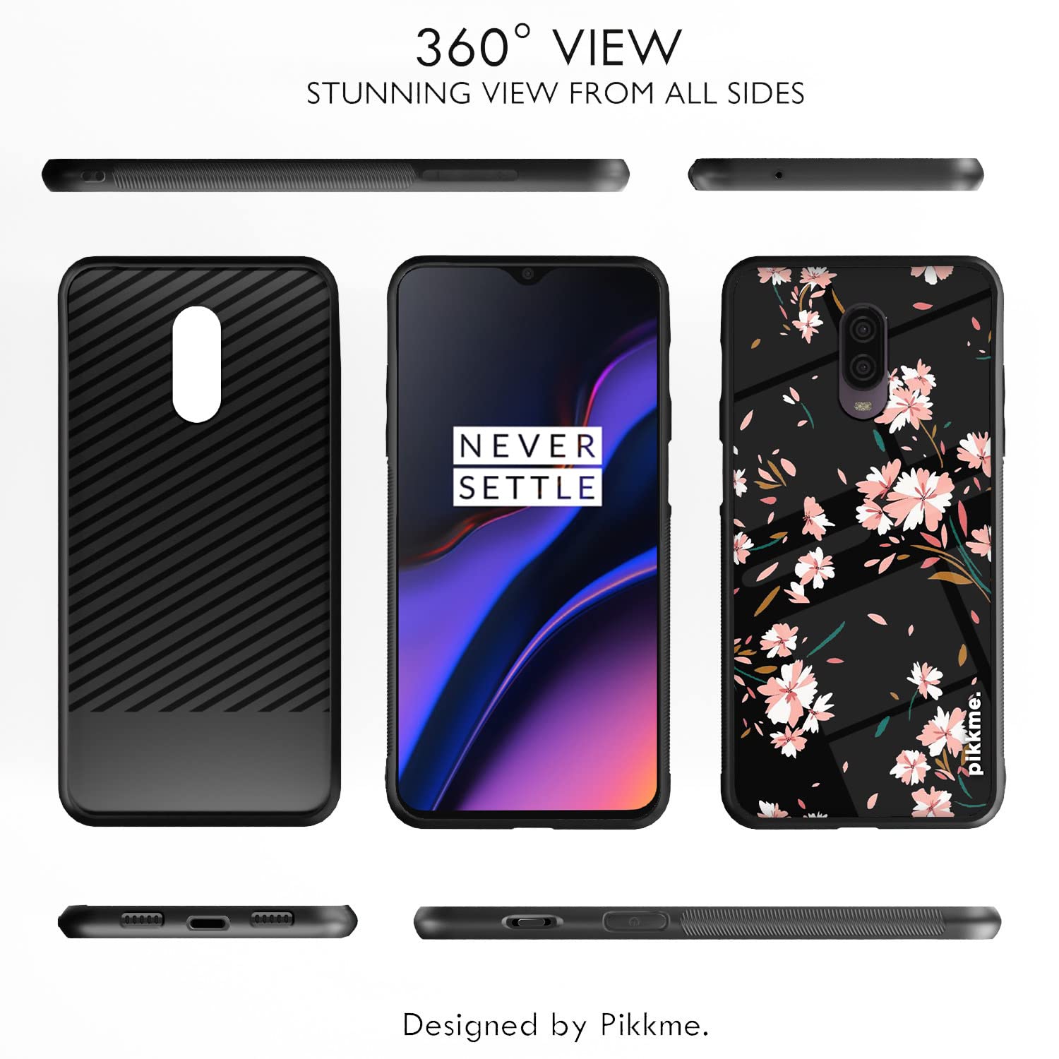 Pikkme Flower mobile cover for OnePlus 7 – photo 2