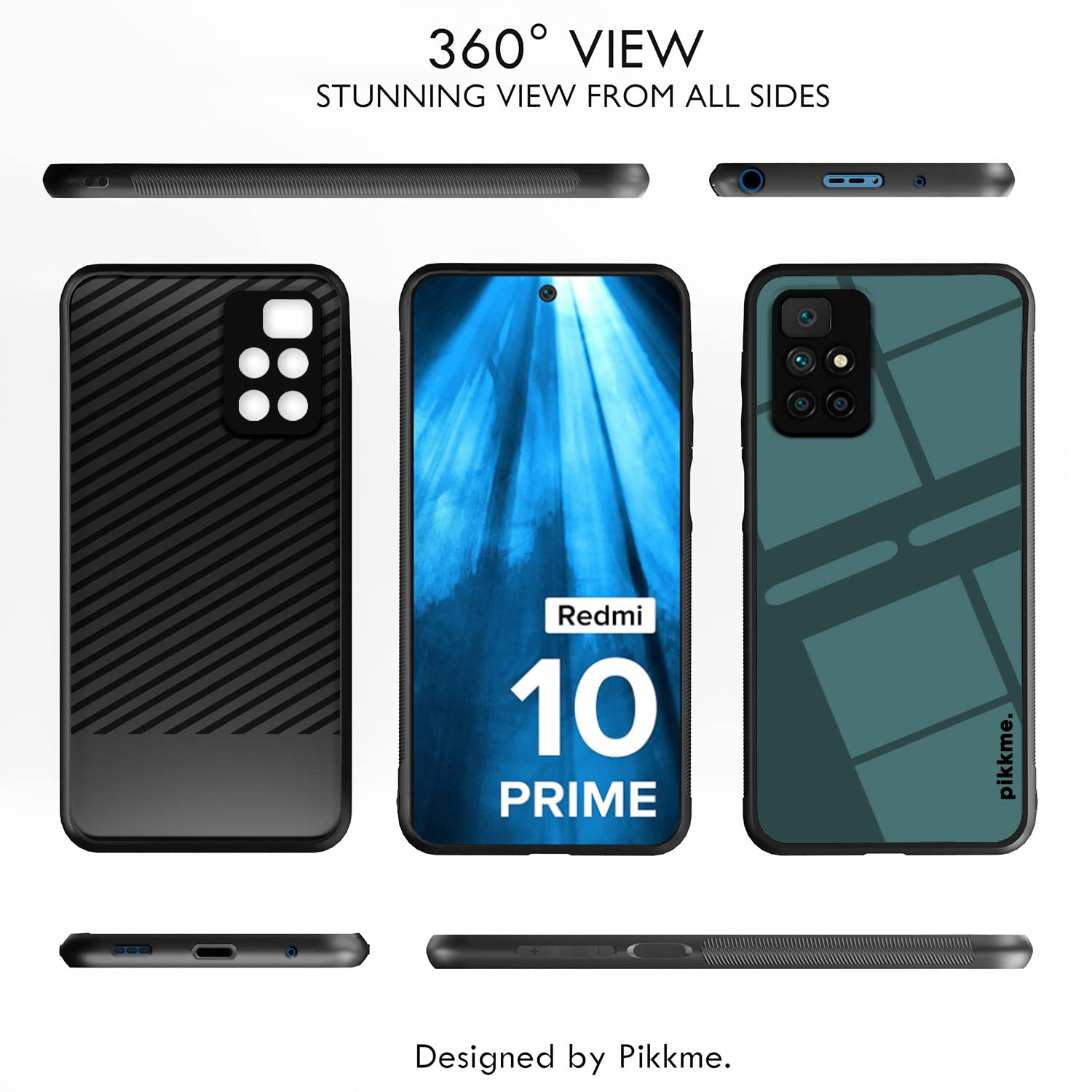 Pikkme Hybrid back cover for Redmi 10 Prime – photo 2