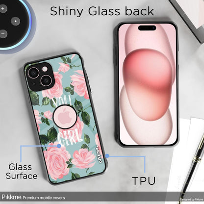 Pikkme Flower mobile back cover for iPhone 15 – photo 3