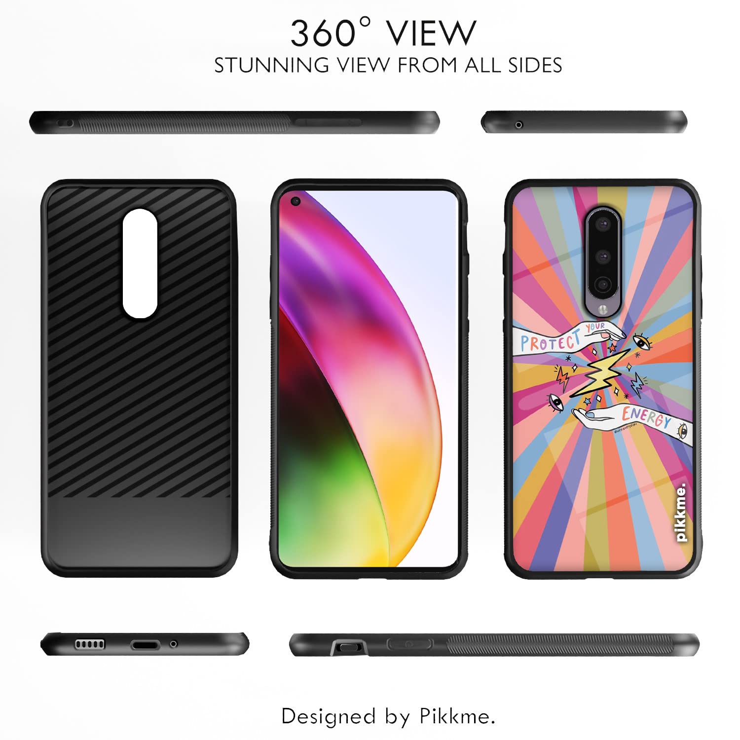 Pikkme Hybrid back cover for OnePlus 8 – photo 2