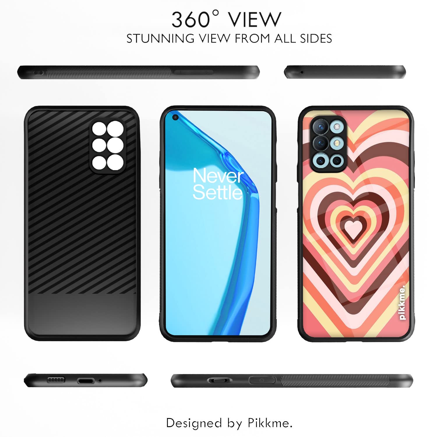OnePlus 8T Hybrid phone cover by Pikkme – photo 2