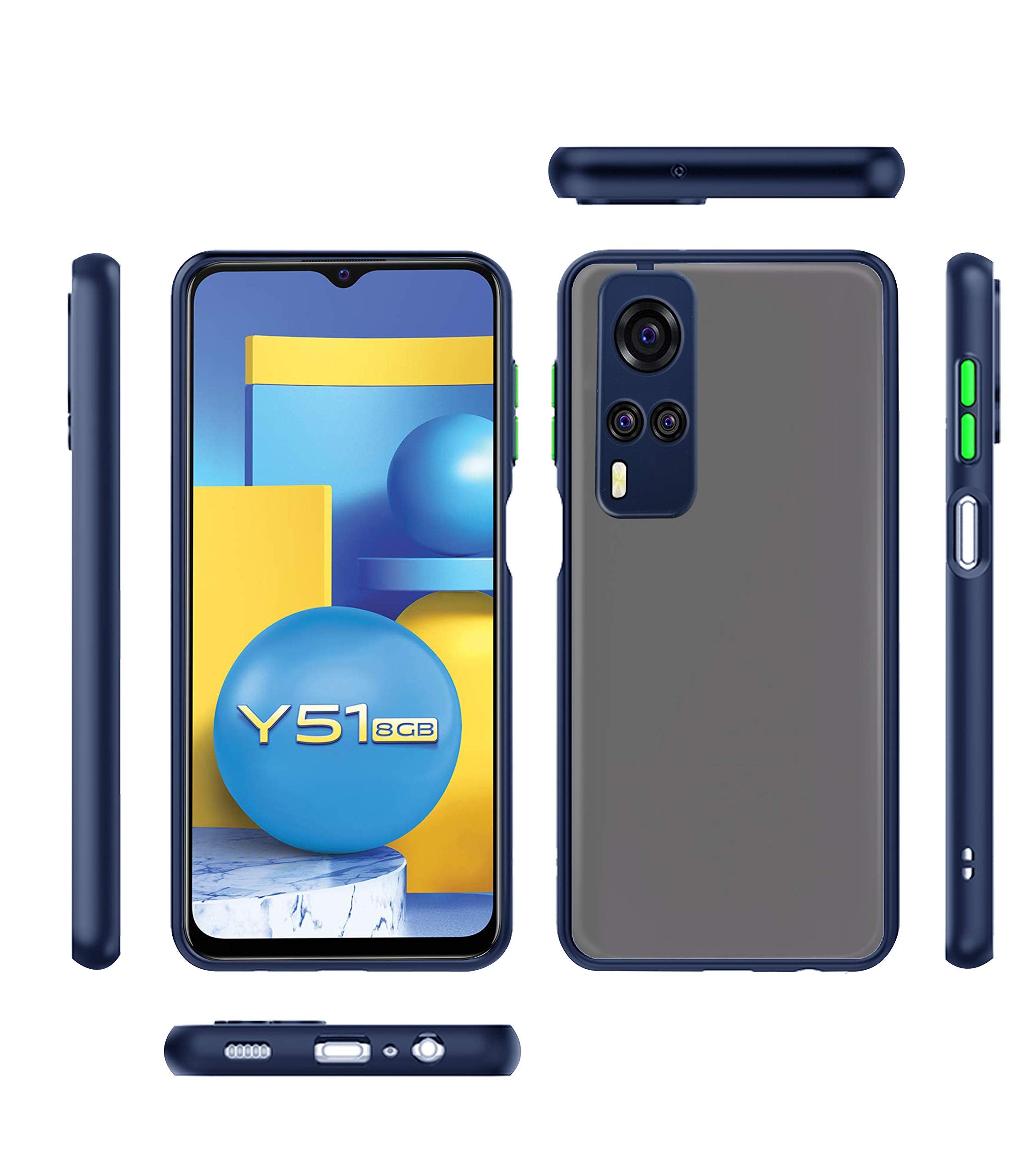 Pikkme blue mobile cover for Vivo Y51 – photo 2