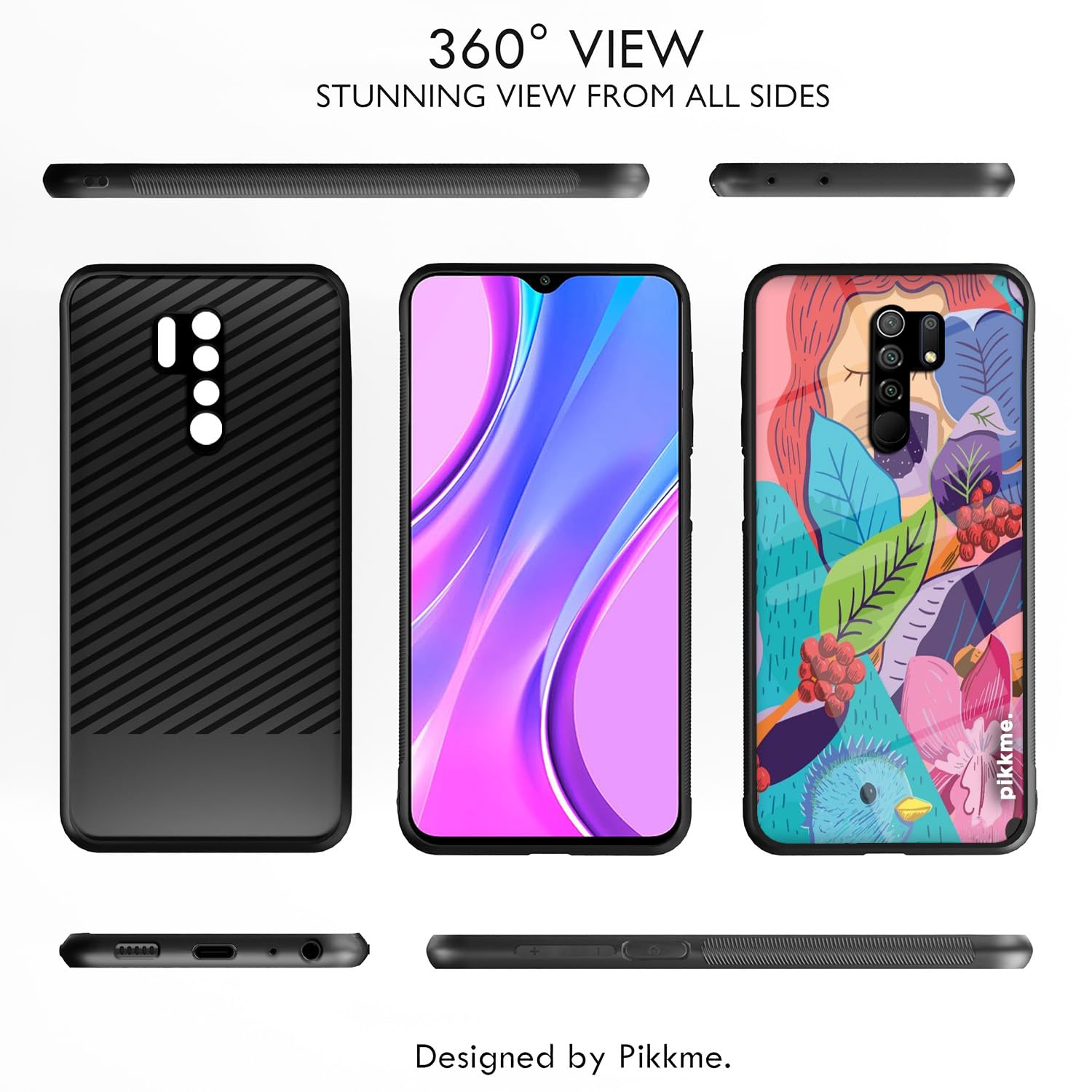 Pikkme Redmi 9 Prime Hybrid back cover – photo 2