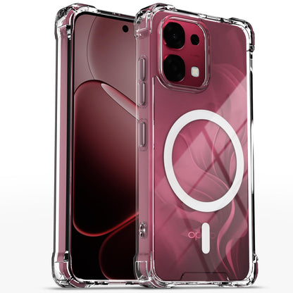 Oppo F31/F33 5G back cover in transparent mag-safe by Pikkme