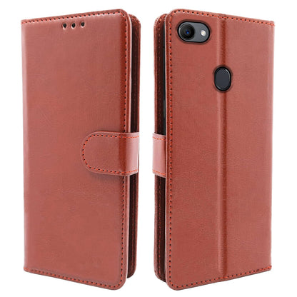 Pikkme Magnetic wallet flip cover for Oppo F7