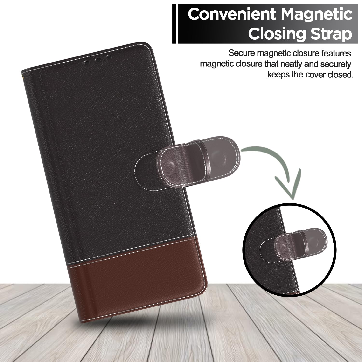 Realme 5i/5/5s/Narzo 10 flip case in coffee & brown by Pikkme – photo 6