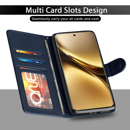 Vivo X200 Pro 5G Wallet mobile flip cover in blue by Pikkme – photo 5