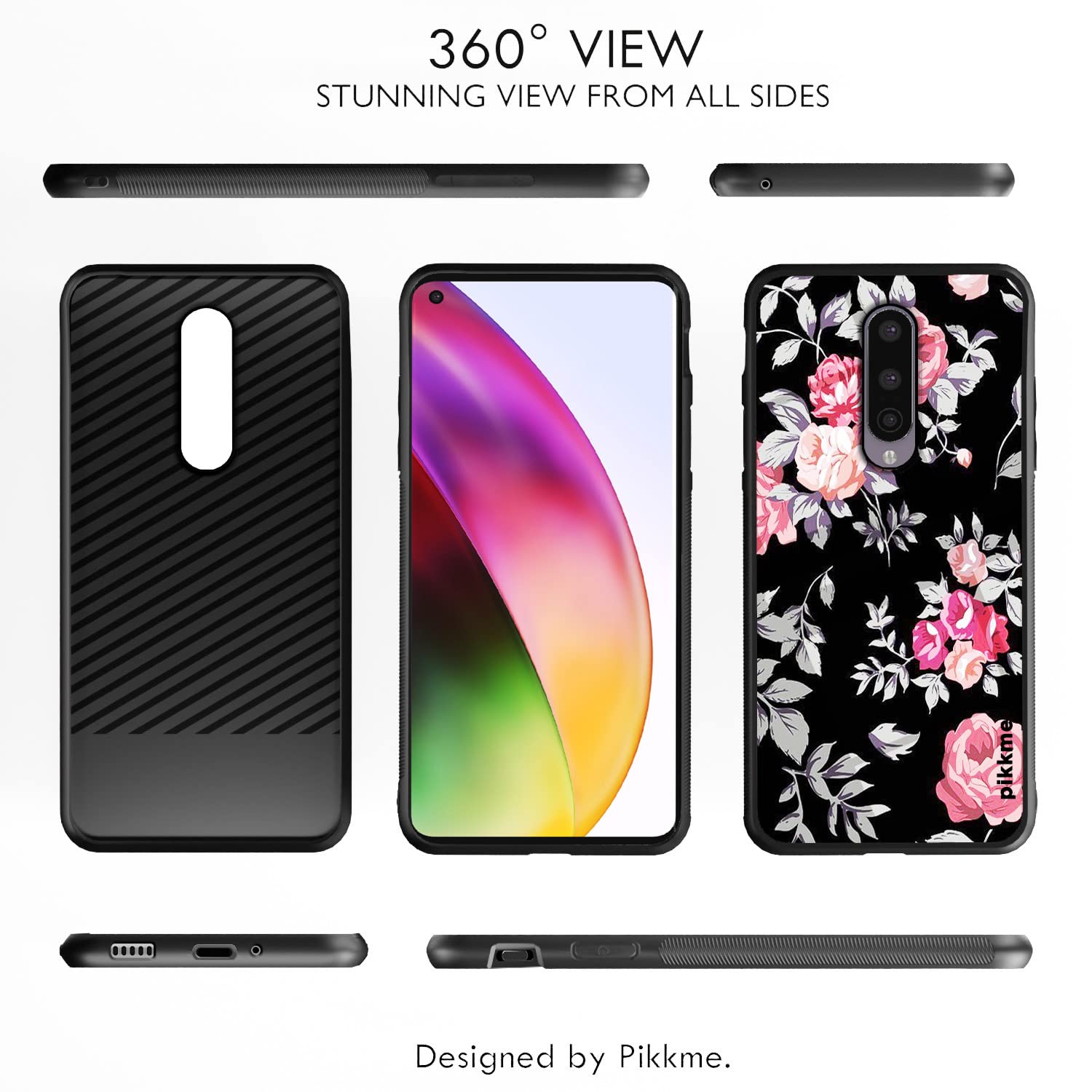 OnePlus 8 Flower back cover by Pikkme – photo 2