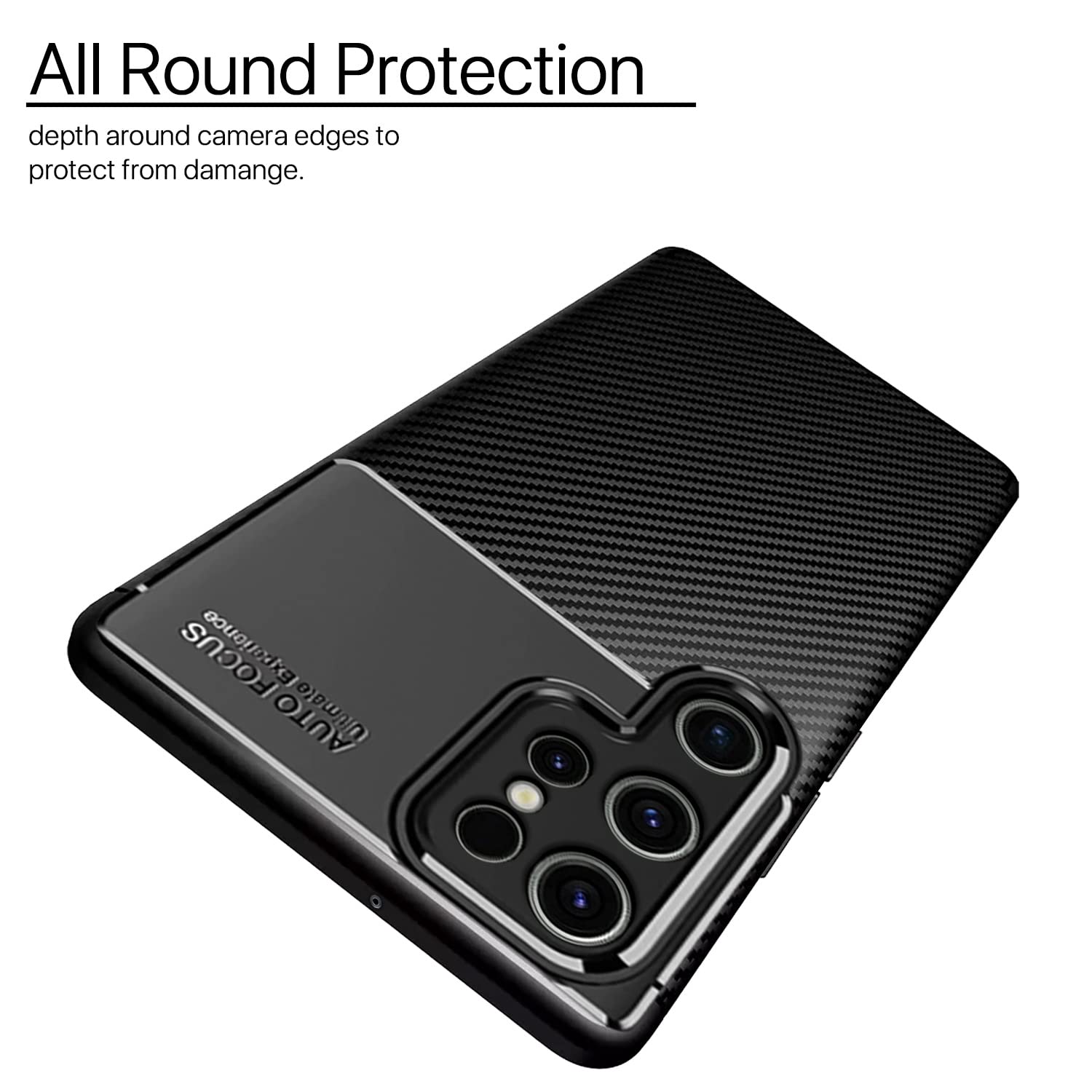 Black mobile back cover for Samsung S23 Ultra 5G – Pikkme – photo 2
