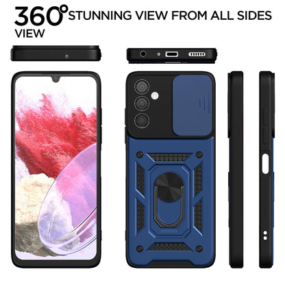 Pikkme Samsung M34/F34 5G D10 Camera Shield blue back cover – photo 5