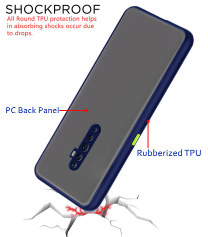 Pikkme Oppo Reno 2F/2Z Hybrid blue mobile cover – photo 4