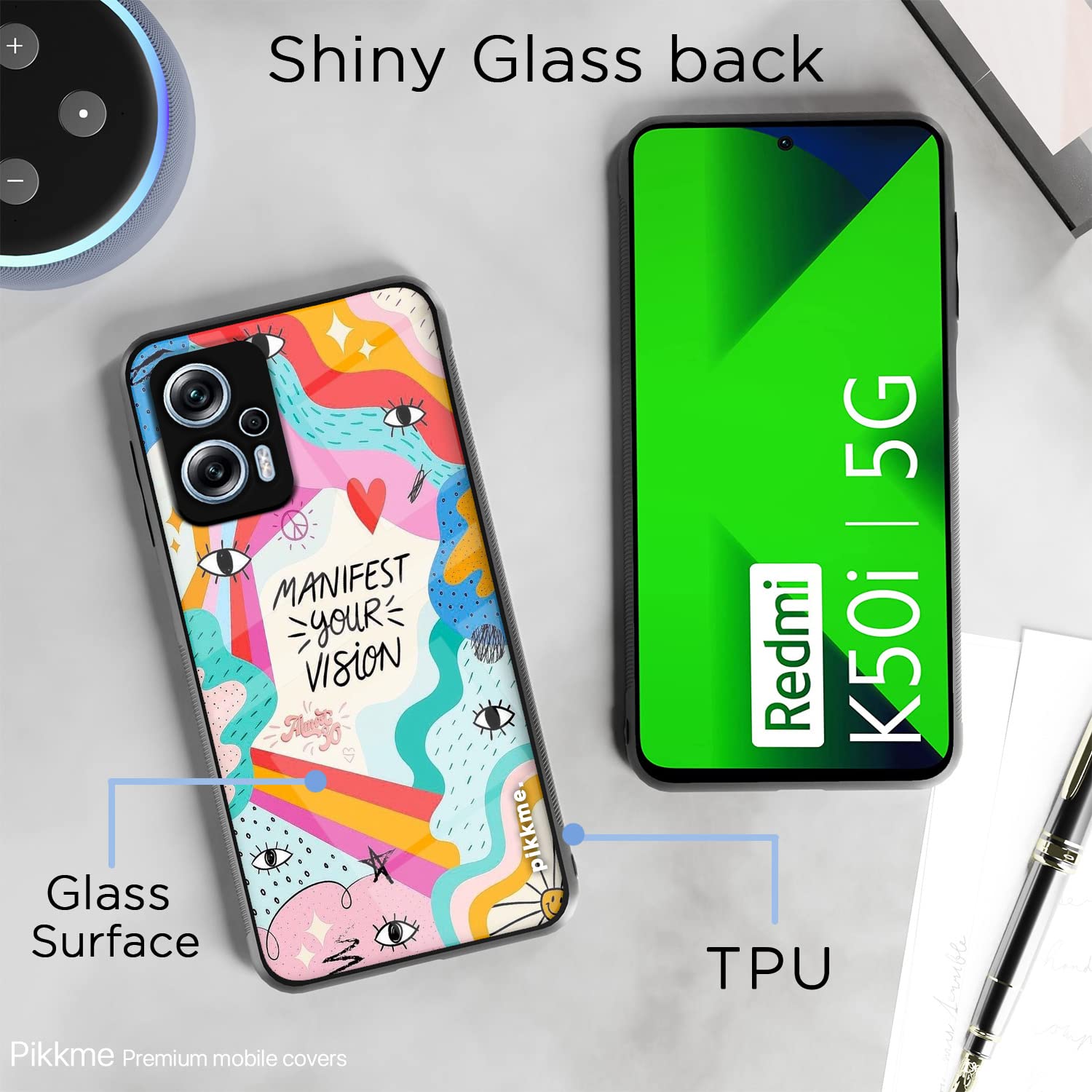 Hybrid Mobile back cover for Redmi K50i 5G – Pikkme – photo 3