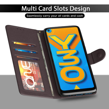 Coffee Wallet mobile flip cover for Vivo Y30 – Pikkme – photo 5