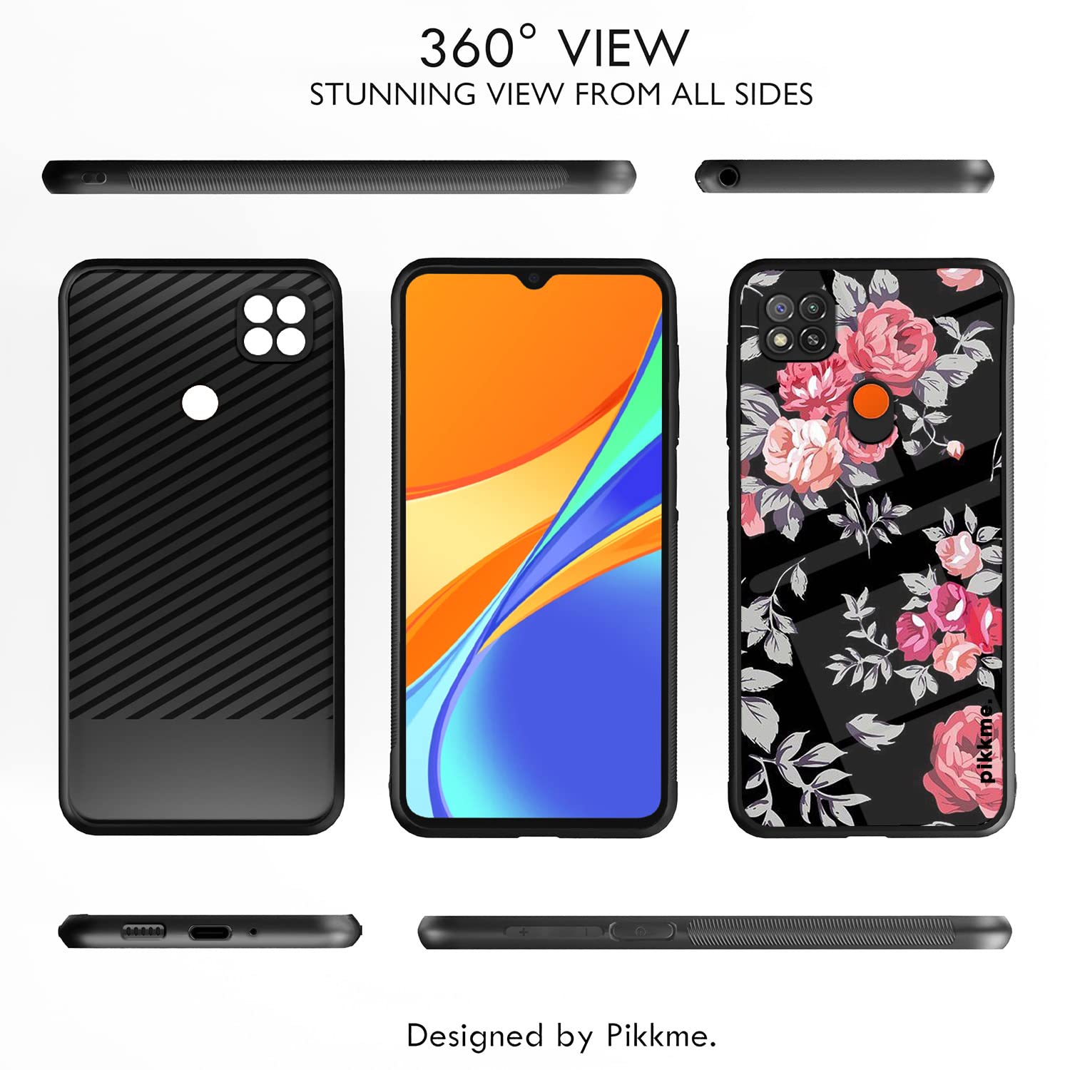 Flower Back cover for Redmi 10A/9, Poco C31 – Pikkme – photo 2