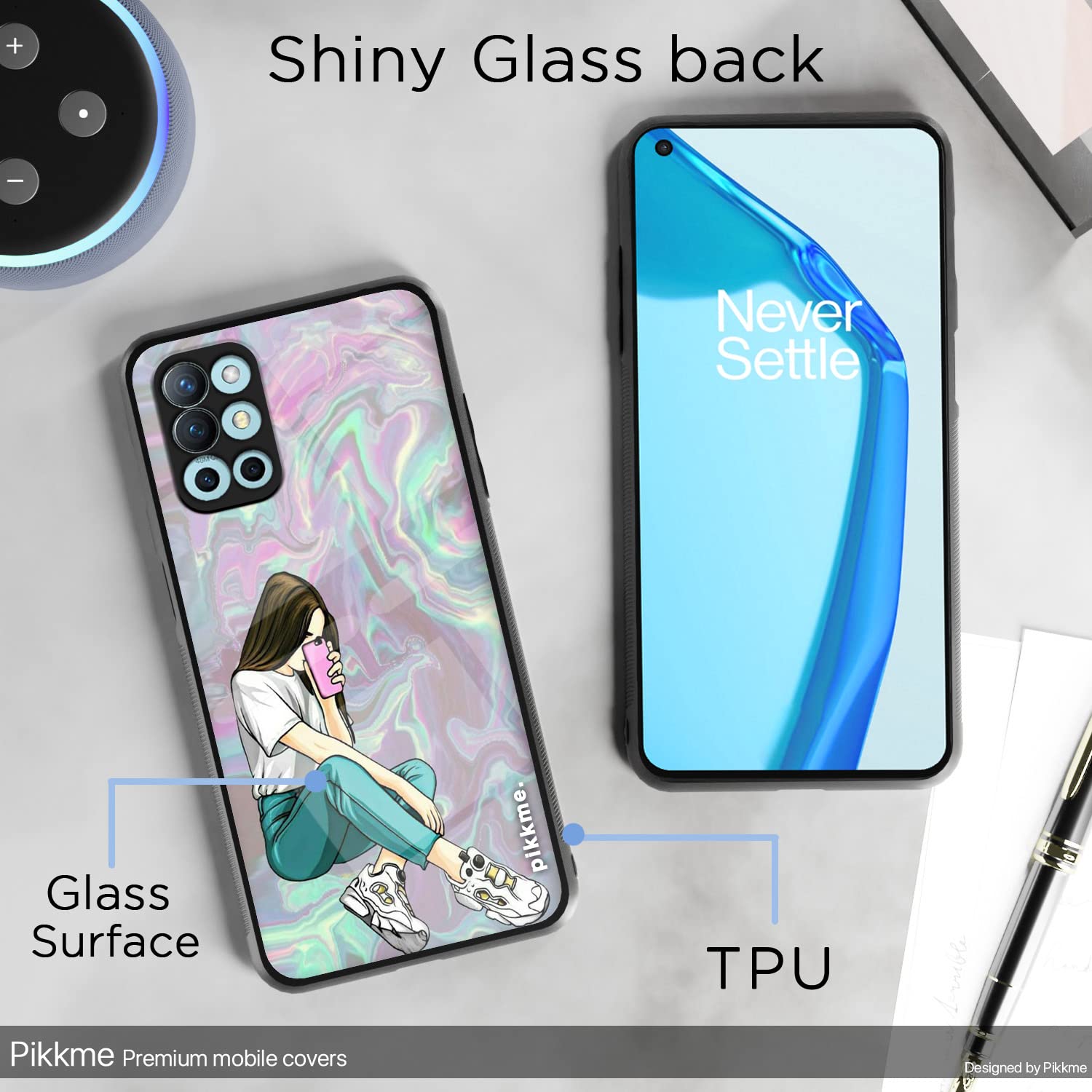 OnePlus 8T Hybrid mobile cover by Pikkme – photo 3