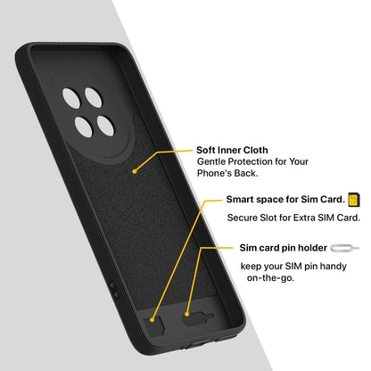 Black Silicone back cover for Oppo F31 Pro Plus 5G – Pikkme – photo 6