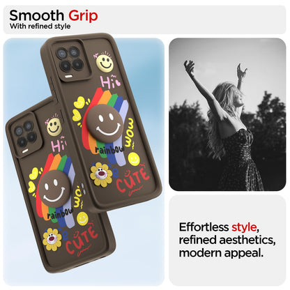 Pikkme Realme 9/8s/8/Narzo 30 5G brown phone cover – photo 2