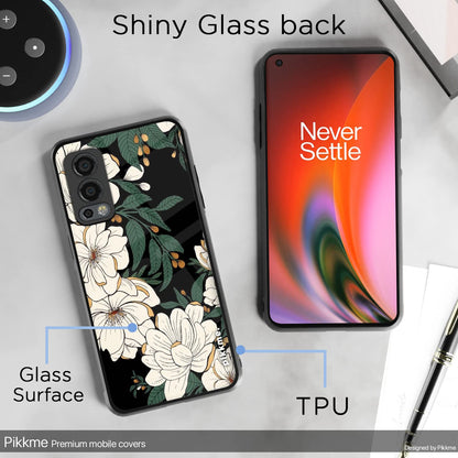 Pikkme Flower mobile back cover for OnePlus Nord 2 5G – photo 3