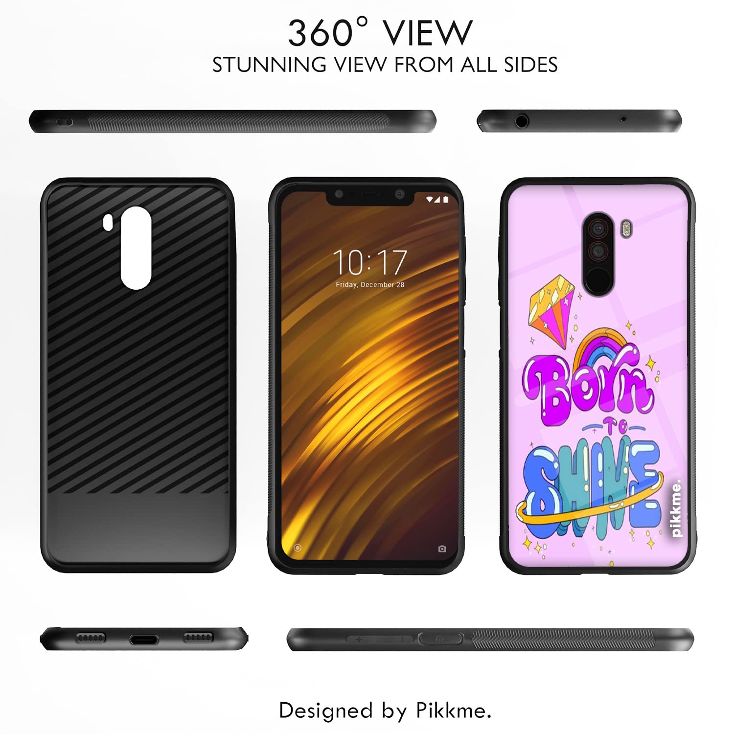 Poco F1 Hybrid back cover by Pikkme – photo 2
