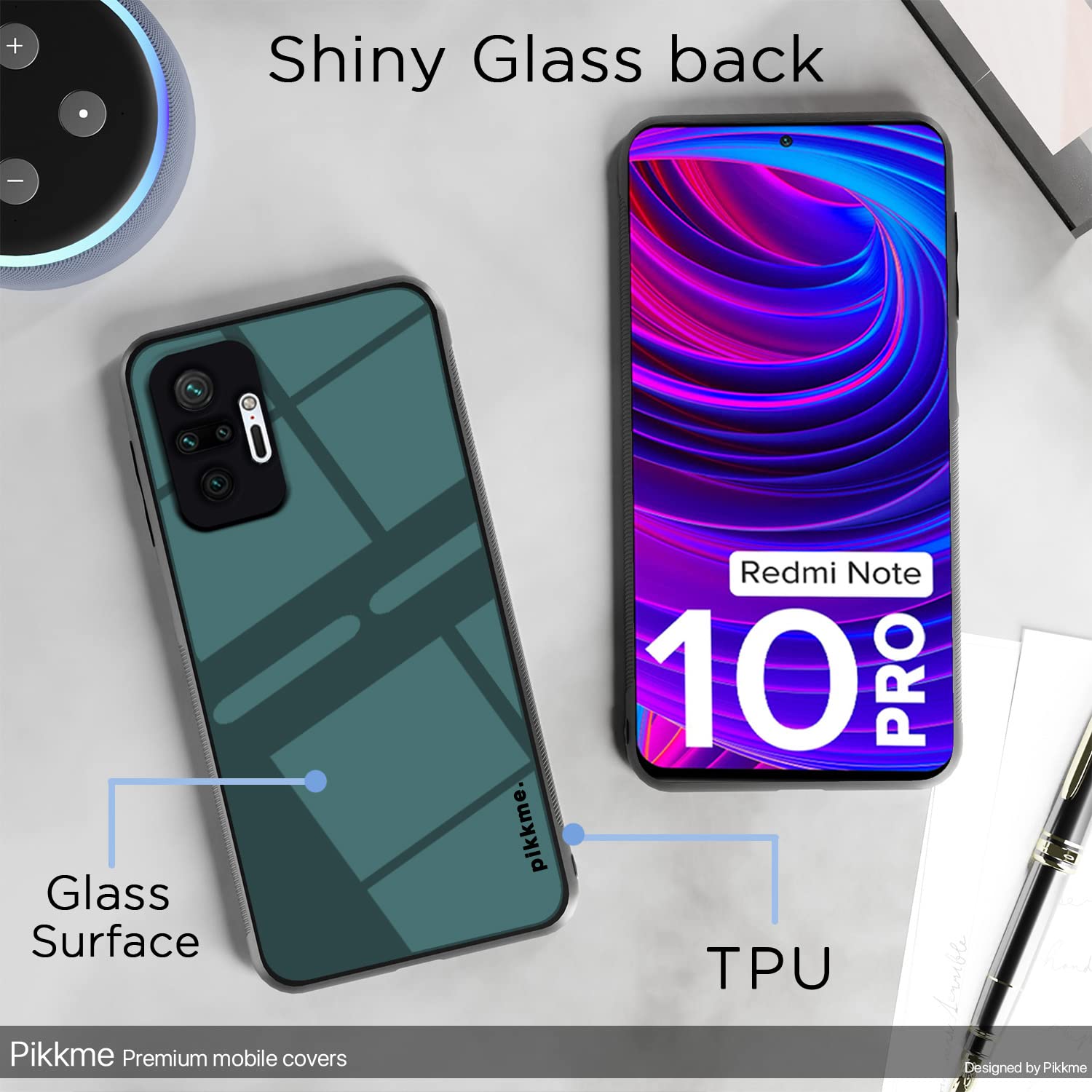 Redmi Note 10 Pro/Note 10 Pro Max Hybrid back cover by Pikkme – photo 3