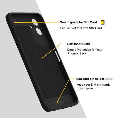 Black mobile back cover for Samsung F70e 5G/M07/F07/A07/A07 5G – Pikkme – photo 6