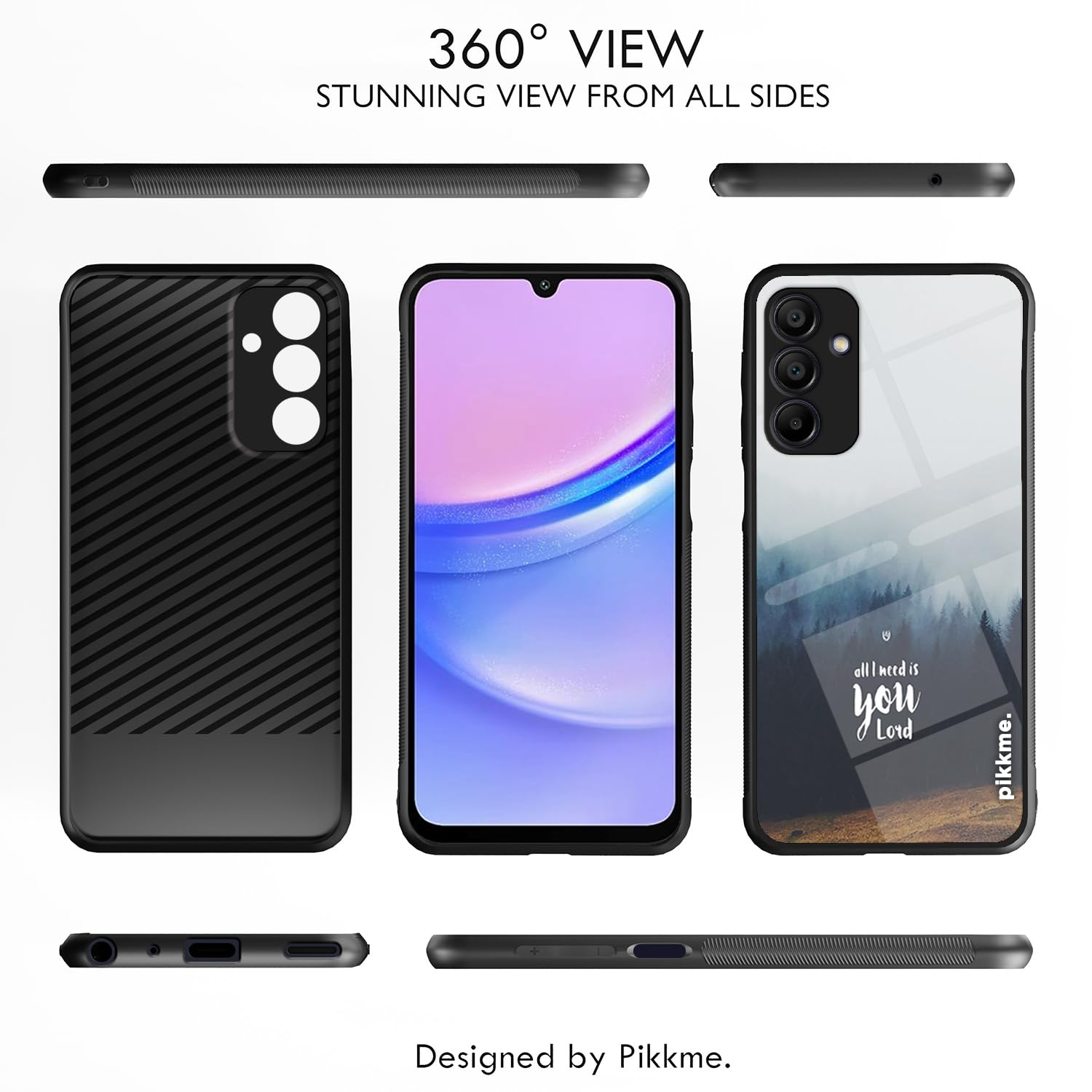 Samsung A15 5G Hybrid mobile back cover by Pikkme – photo 2