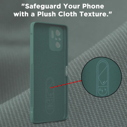 Pikkme Redmi Note 10 4G/Note 10S Liquid Silicone green mobile cover – photo 6