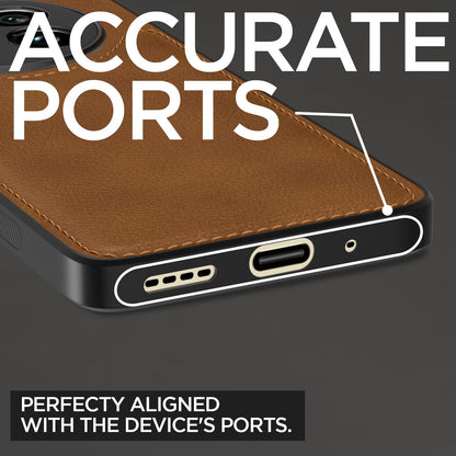 Pikkme Realme 13 Pro / 13 Pro Plus 5G Leatherback Back Case | Brown