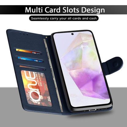 Pikkme Samsung A56 5G Wallet blue flip case – photo 5