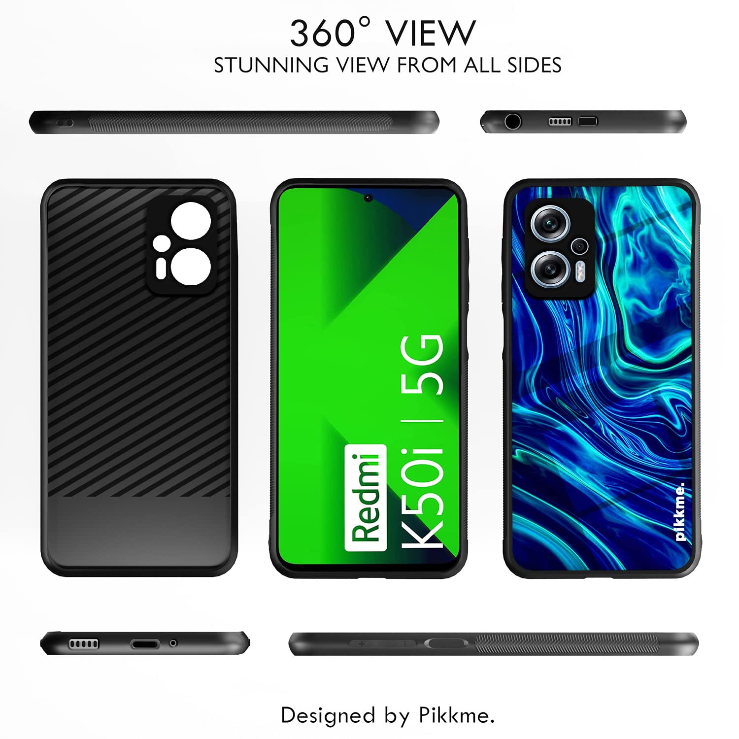 Pikkme Hybrid mobile cover for Redmi K50i 5G – photo 2