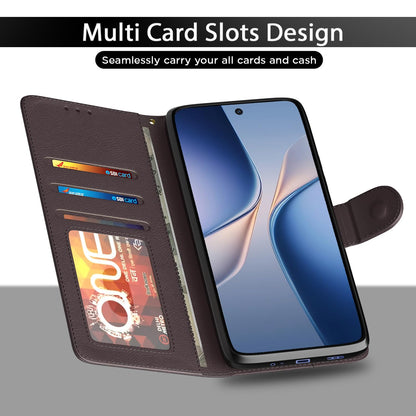 Pikkme Moto G37 Power 5G Wallet coffee wallet flip cover – photo 5