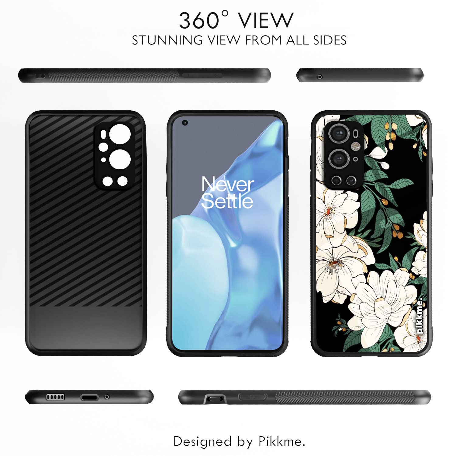 Pikkme OnePlus 9 Pro Flower back cover – photo 2