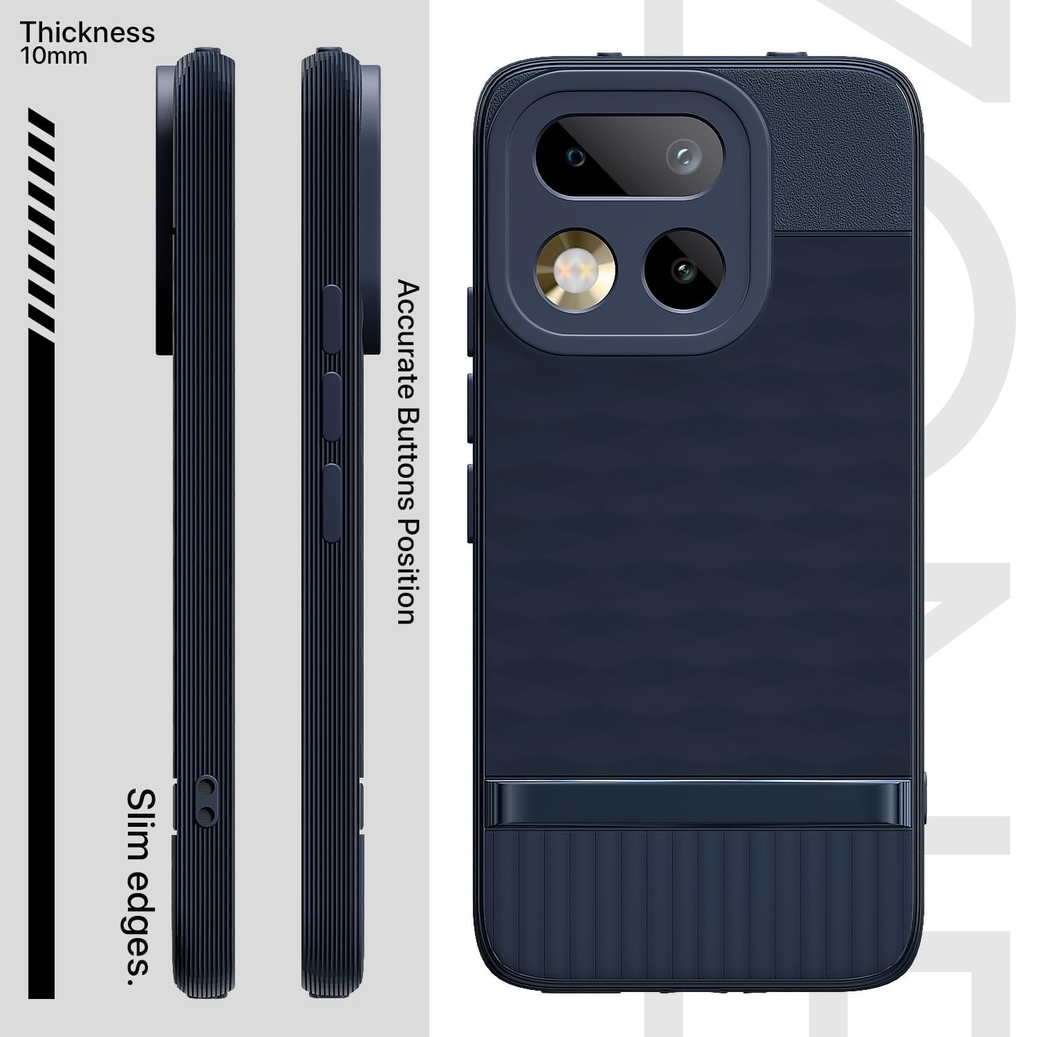Realme 16 Pro 5G mobile cover in blue by Pikkme – photo 3