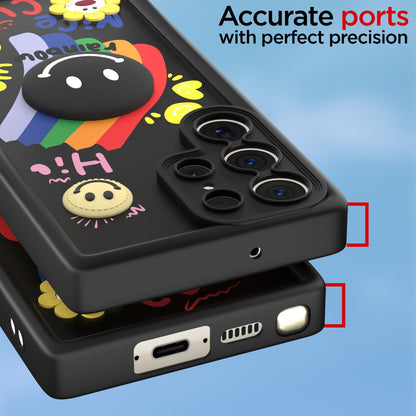 Samsung S23 Ultra 5G phone cover in black by Pikkme – photo 4