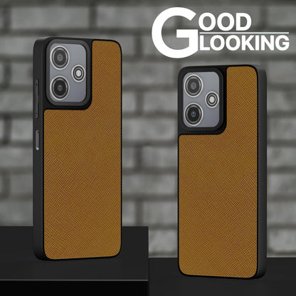 Tan Leatherback phone cover for Redmi 12 5G/4G/Poco M6 Pro 5G – Pikkme – photo 5