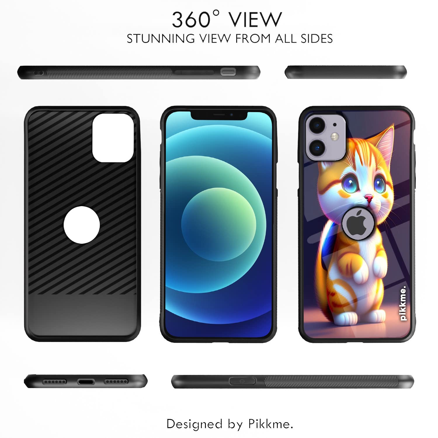 iPhone 12 Cat back cover by Pikkme – photo 2