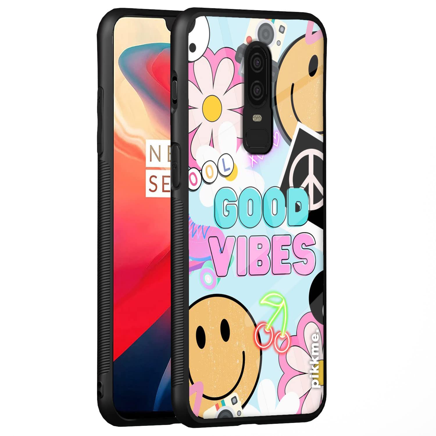 Pikkme Hybrid phone cover for OnePlus 6