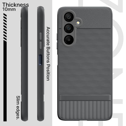Pikkme Samsung Galaxy F15 5G / Samsung Galaxy M15 5G Gencase Back cover (Grey)