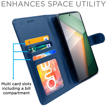 Pikkme blue Wallet wallet flip cover for iQOO 11 5G – photo 3