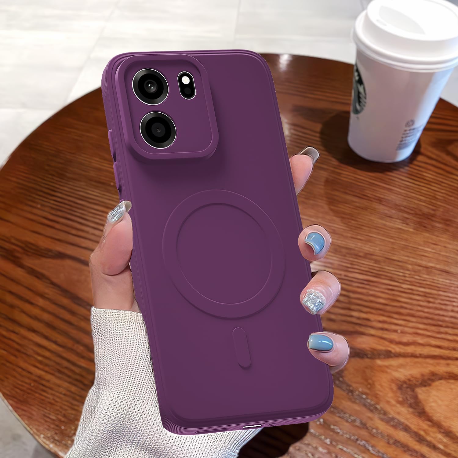 Pikkme OnePlus Nord CE 6 5G MagSafe purple mobile cover – photo 7
