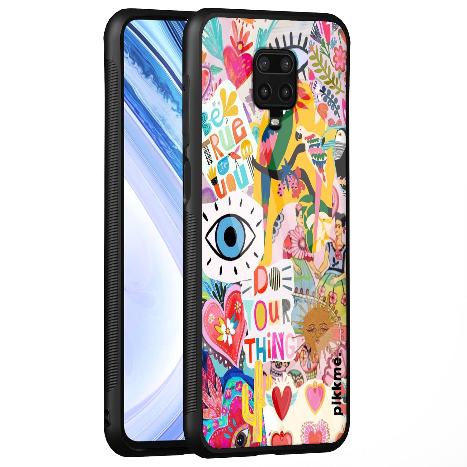 Pikkme mobile back cover for Redmi Note 9 Pro/Note 9 Pro Max/Note 10 Lite
