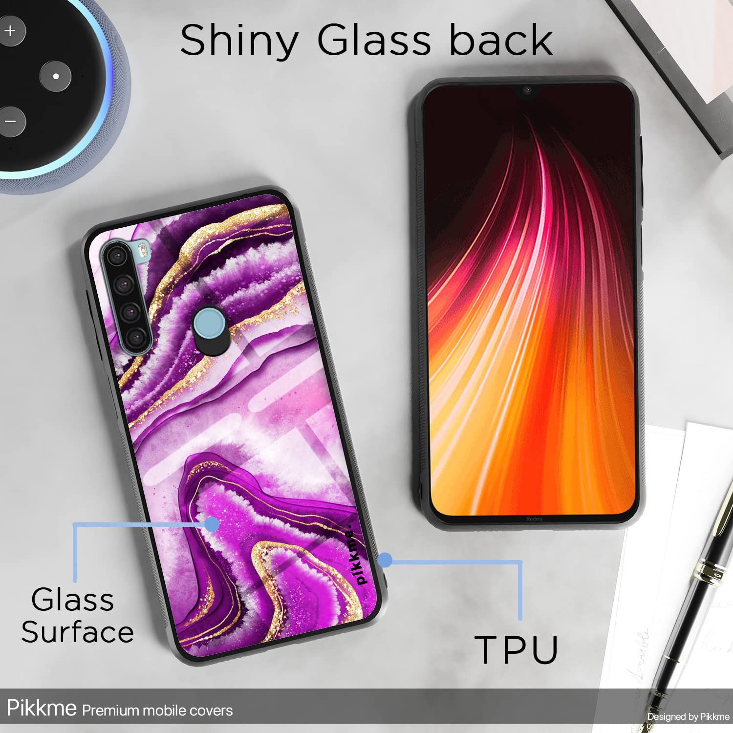 Pikkme Redmi Note 8 Hybrid mobile back cover – photo 3