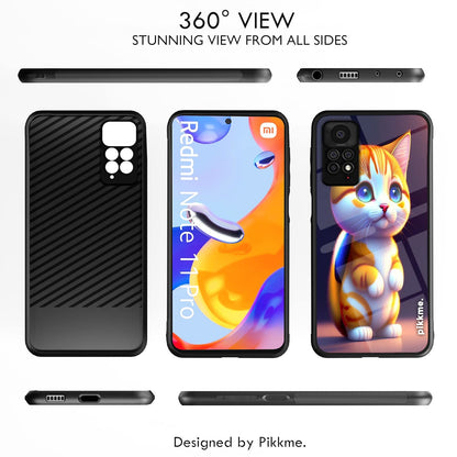 Pikkme Cat back cover for Redmi Note 11 Pro/Note 11 Pro Plus 5G – photo 2