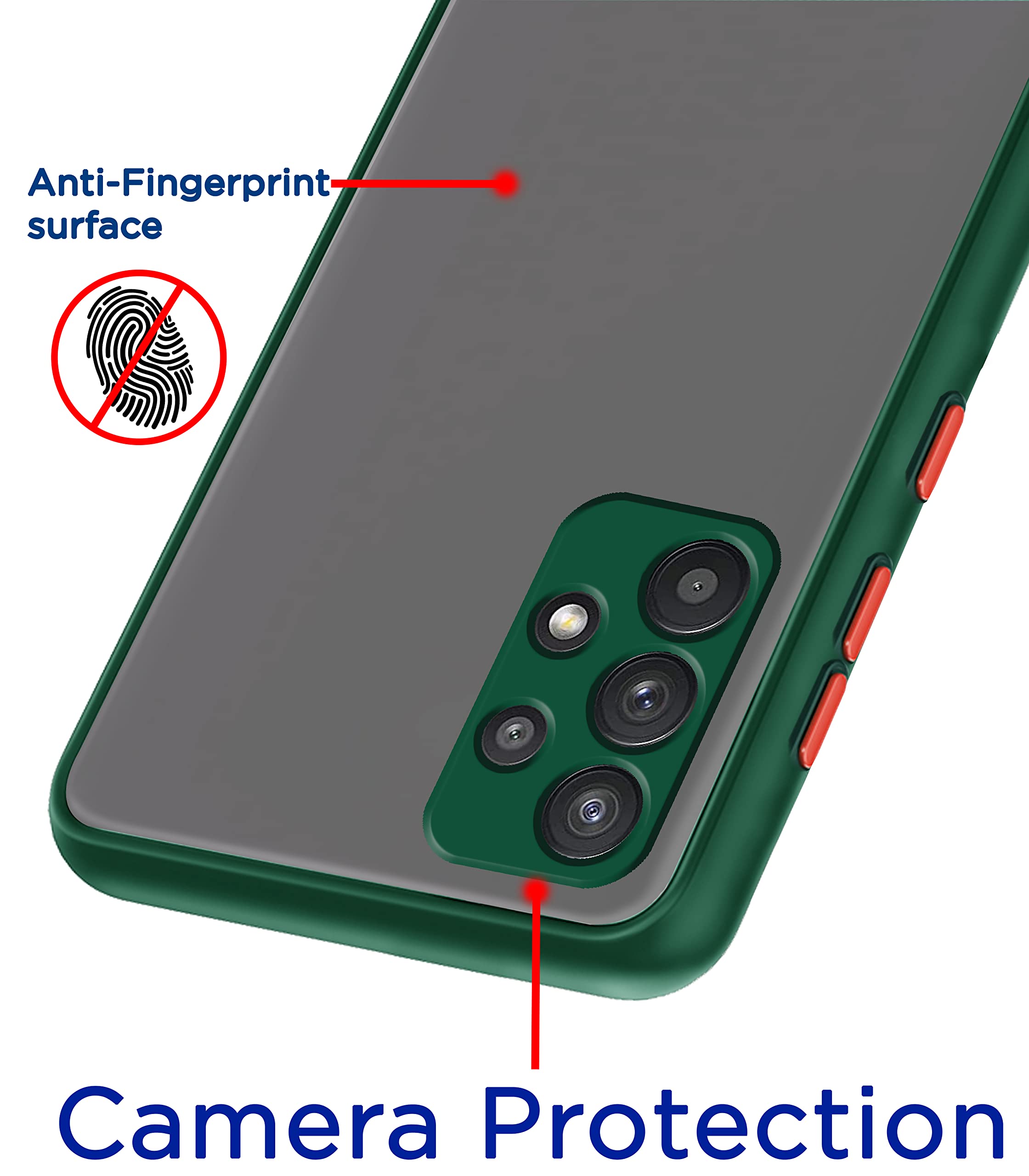Samsung A33 5G back cover in green by Pikkme – photo 4